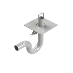 Siphon pour pédiluve à sceller | Acinox