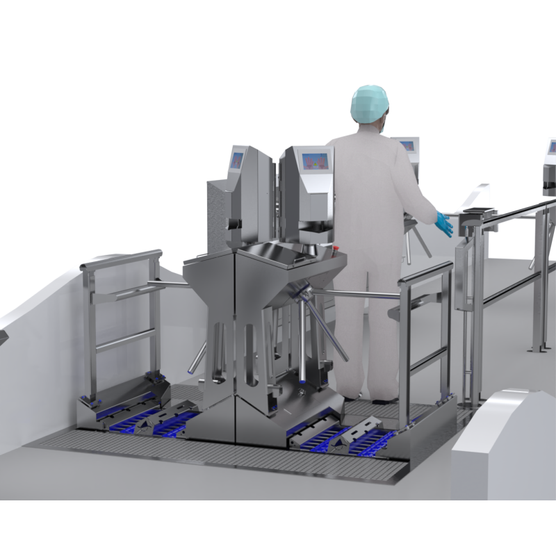 Back-to-Back SAS TC - Compact Hygiene Station for 2 Operators