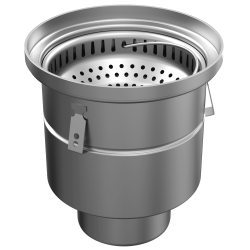 Hygienic round floor drain...