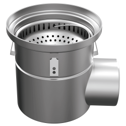 Hygienic round floor drain...