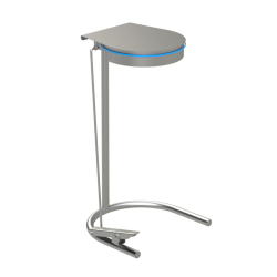 Support pour sacs poubelle sur pied avec couvercle | Acinox