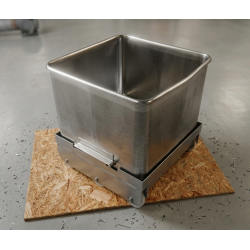 Roule-bacs 4 roues | Acinox