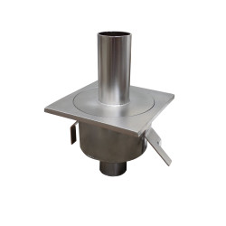 Siphon for sealed foot baths