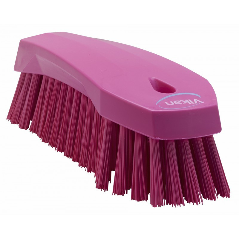 Vikan 200 mm Stiff L Hand Brush - Professional Cleaning Brush