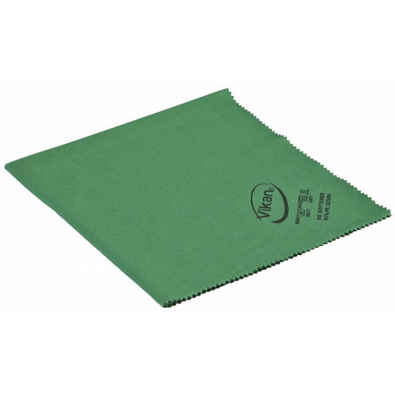 Vikan 40 x 40 cm Microfibre Polishing Cloth - Professional Cloth