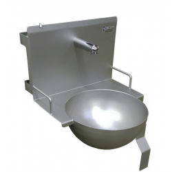 Lave-mains hémisphérique - commande genou | Acinox