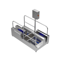 Bimodal boot wash - Continuous passage |Acinox