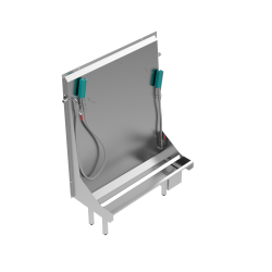 Apron washer