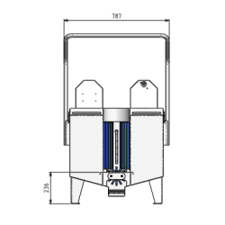 Boot washer | Motorized boot washer | Acinox